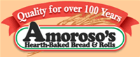 Amoroso hearth baked bread and rolls